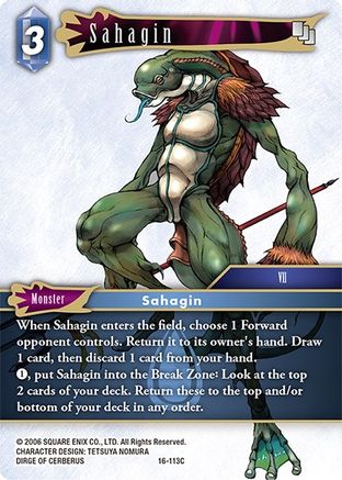 Sahagin (16-113C) - Emissaries of Light Foil