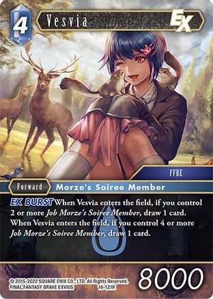 Vesvia EX (16-121R) - Emissaries of Light Foil