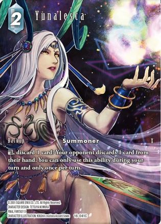 Yunalesca (Full Art) (16-041C) - Emissaries of Light Foil