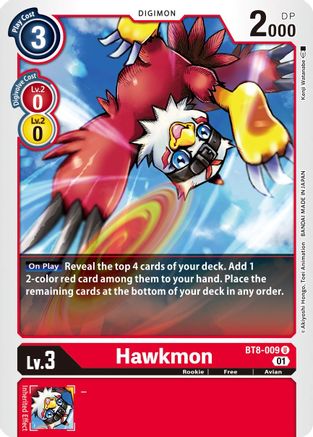 Hawkmon (BT8-009) - New Awakening