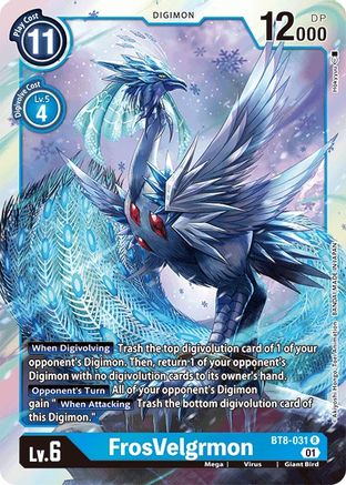 FrosVelgrmon (BT8-031) - New Awakening Foil
