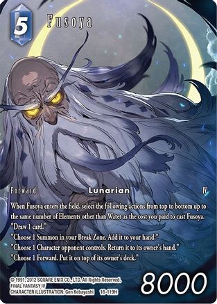 Fusoya (Full Art) (16-119H) - Emissaries of Light Foil