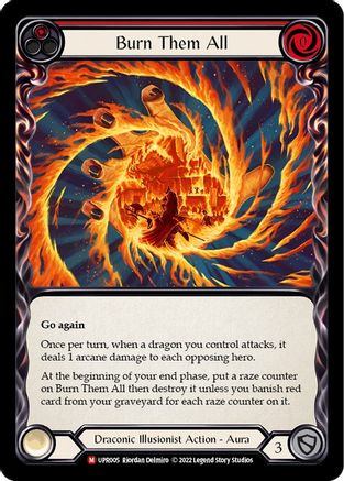 Burn Them All (UPR005) - Uprising Cold Foil