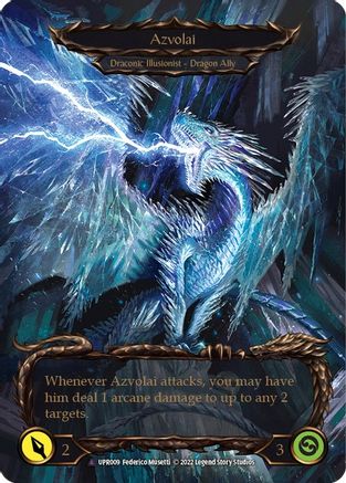 Invoke Azvolai // Azvolai (Marvel) (UPR009) - Uprising Cold Foil