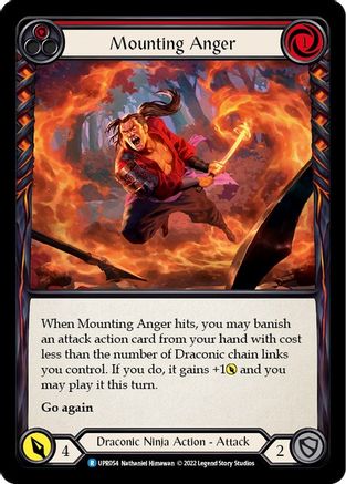 Mounting Anger (Red) (UPR054) - Uprising Rainbow Foil