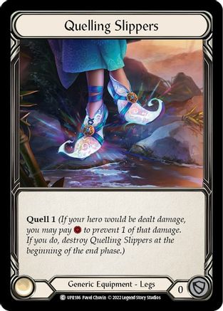 Quelling Slippers (UPR186) - Uprising Cold Foil