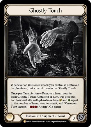 Ghostly Touch (UPR151) - Uprising Rainbow Foil