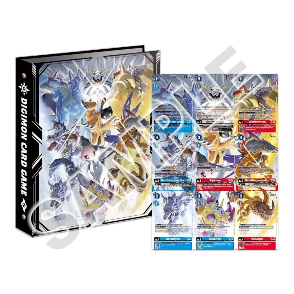 PREORDER! Digimon Card Game Binder Set – Omnimon [PB19]