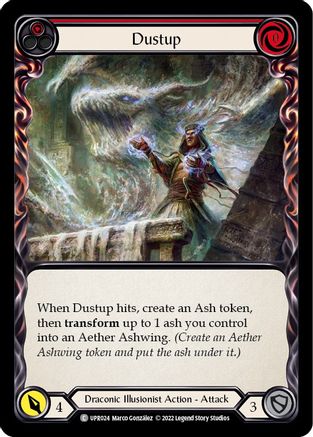 Dustup (Red) (UPR024) - Uprising Rainbow Foil
