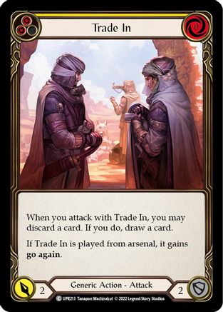 Trade In (Yellow) (UPR213) - Uprising Rainbow Foil