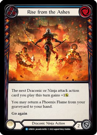 Rise from the Ashes (Blue) (UPR059) - Uprising