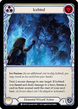 Icebind (Yellow) (UPR120) - Uprising Rainbow Foil