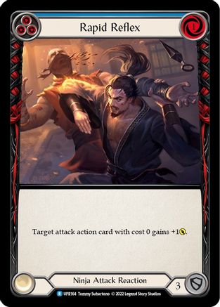 Rapid Reflex (Blue) (UPR164) - Uprising