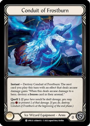 Conduit of Frostburn (UPR125) - Uprising Rainbow Foil