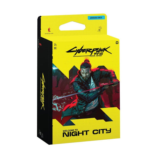 PREORDER! Cyberpunk TCG: Starter Deck – Welcome to Night City: Embracing Power