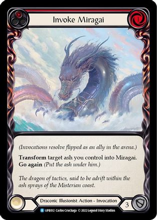Invoke Miragai // Miragai (UPR012) - Uprising Rainbow Foil