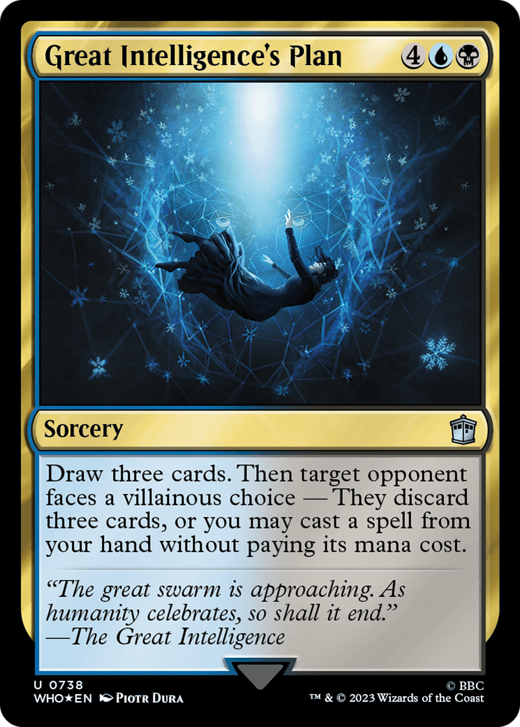 Great Intelligence's Plan (WHO-738) - Doctor Who Foil