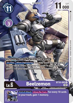 Beelzemon (BT10-082) - Xros Encounter