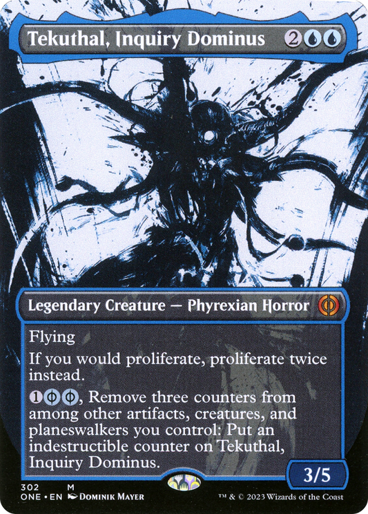Tekuthal, Inquiry Dominus (ONE-302) - Phyrexia: All Will Be One: (Showcase) (Borderless)