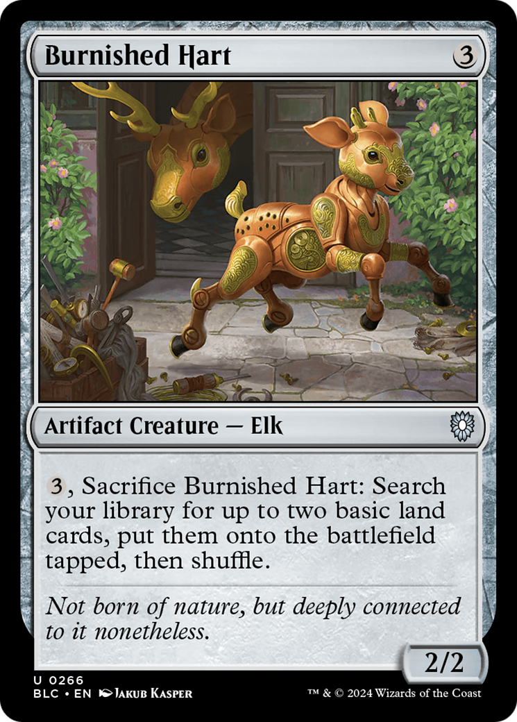 Burnished Hart (BLC-266) - Bloomburrow Commander