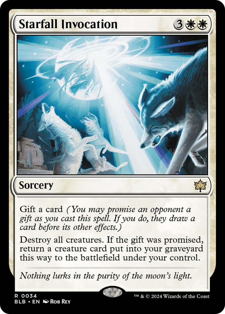 Starfall Invocation (BLB-034) - Bloomburrow