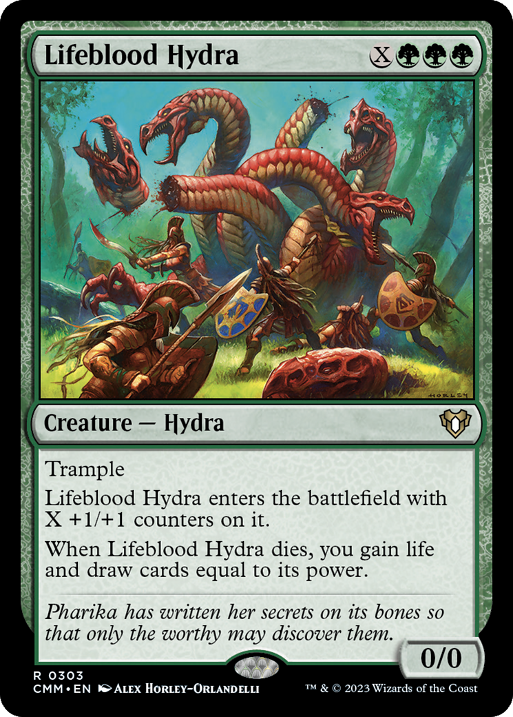 Lifeblood Hydra (CMM-303) - Commander Masters