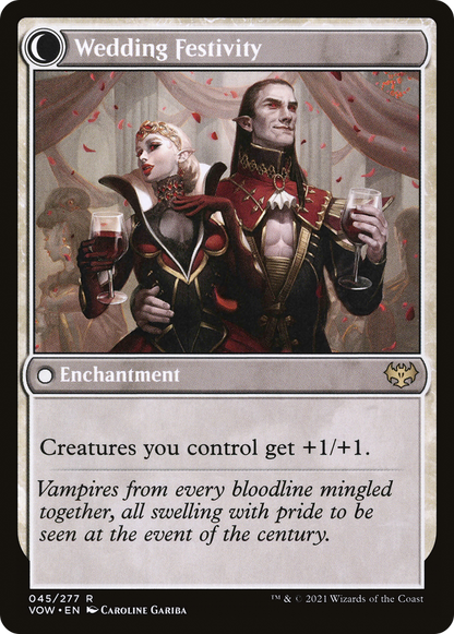Wedding Announcement // Wedding Festivity (VOW-045) - Innistrad: Crimson Vow: (Double Faced Transform)