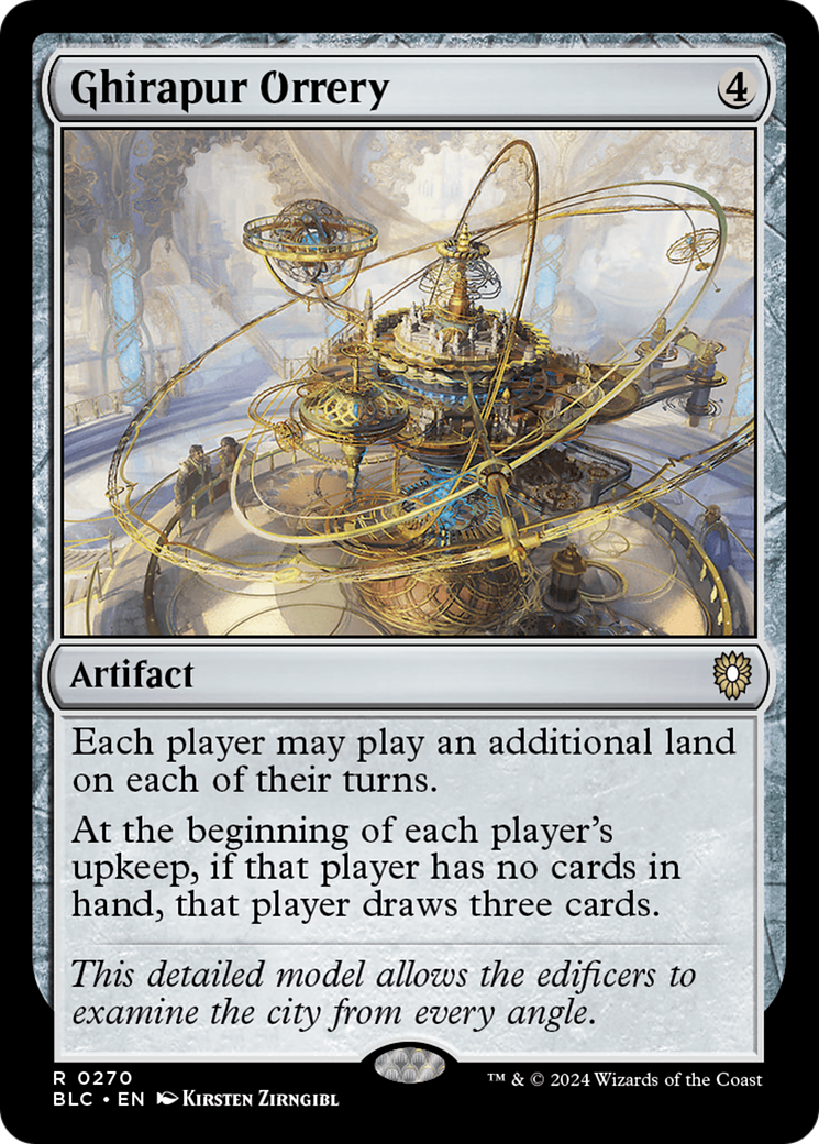 Ghirapur Orrery (BLC-270) - Bloomburrow Commander