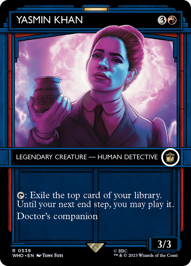 Yasmin Khan (WHO-539) - Doctor Who: (Showcase) (Borderless) Foil