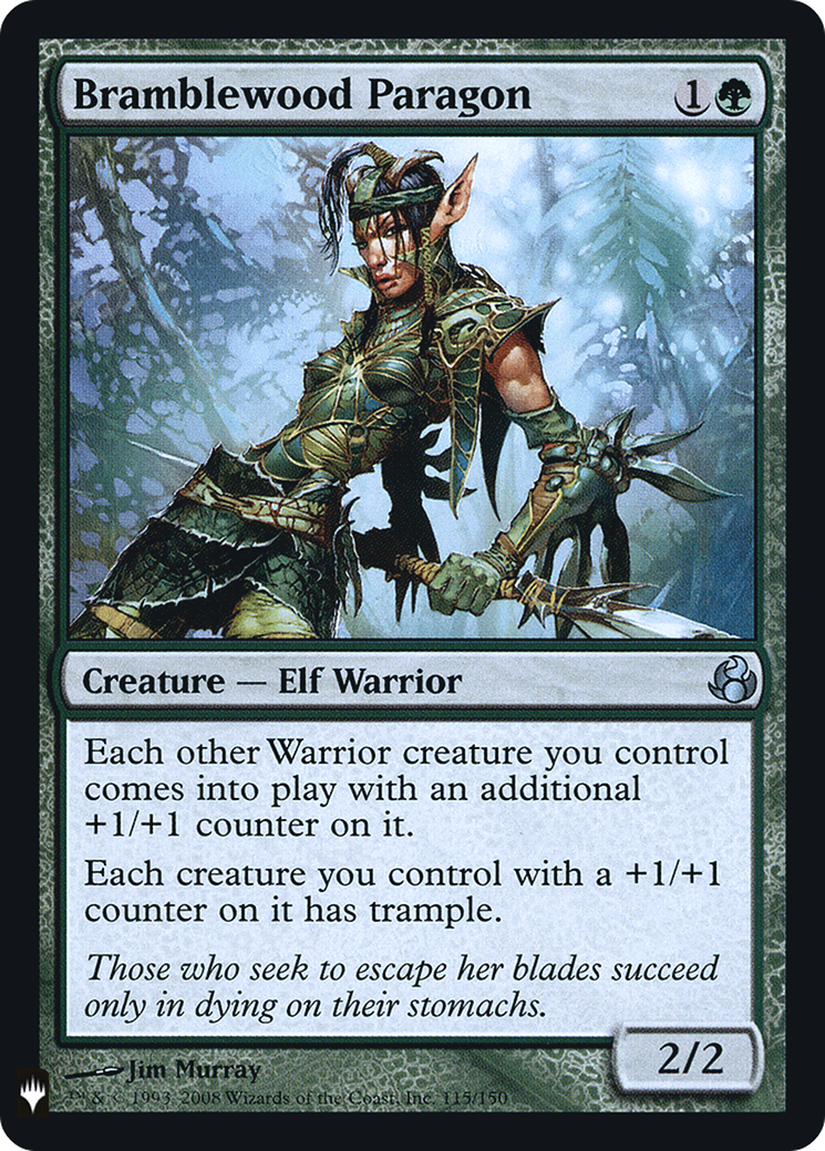 Bramblewood Paragon (LIST-MOR-115) - The List Foil