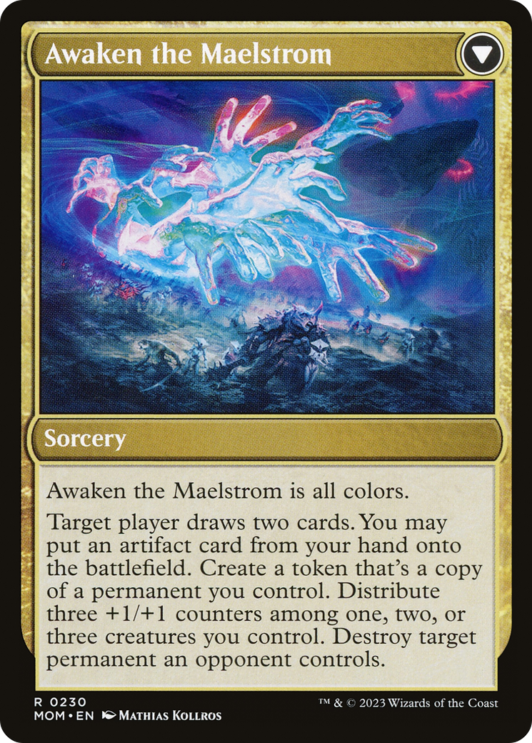 Invasion of Alara // Awaken the Maelstrom (MOM-230) - March of the Machine
