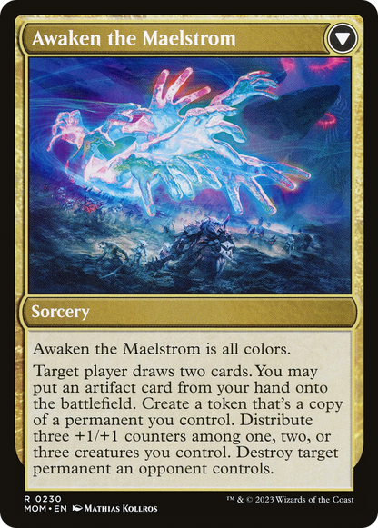 Invasion of Alara // Awaken the Maelstrom (MOM-230) - March of the Machine Foil