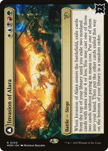 Invasion of Alara // Awaken the Maelstrom (MOM-230) - March of the Machine