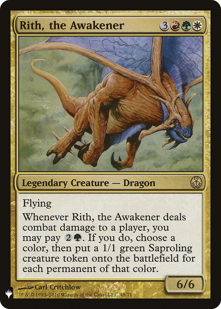 Rith, the Awakener (LIST-DDE-48) - The List