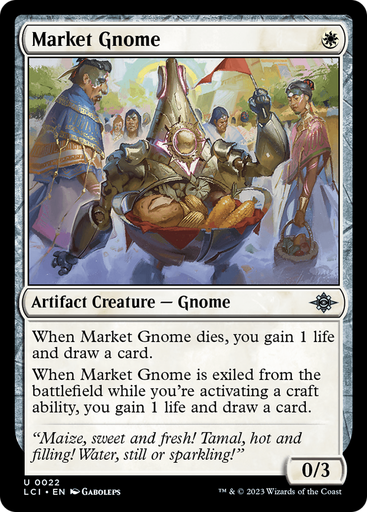 Market Gnome (LCI-022) - The Lost Caverns of Ixalan