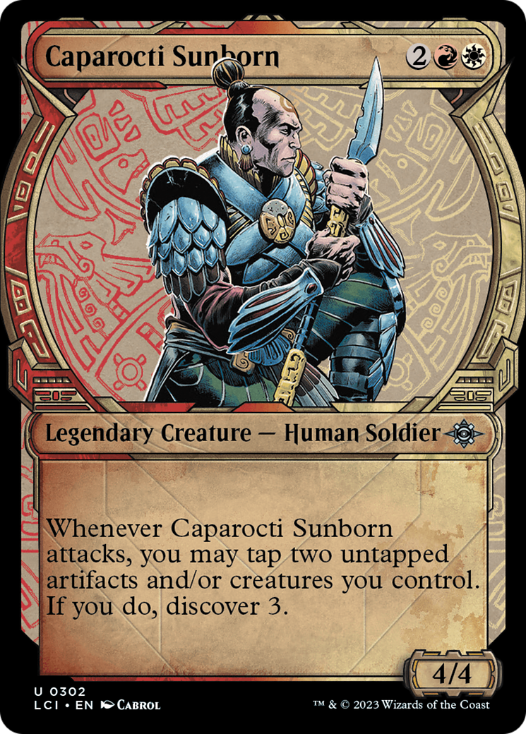 Caparocti Sunborn (LCI-302) - The Lost Caverns of Ixalan: (Showcase)