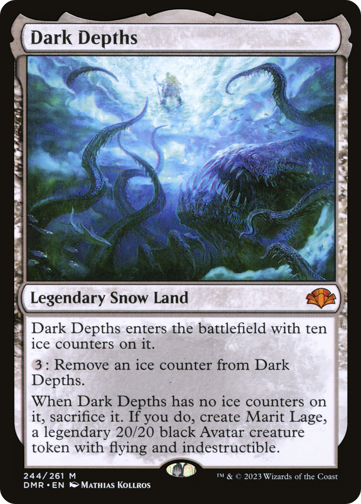 Dark Depths (DMR-244) - Dominaria Remastered: (snow)