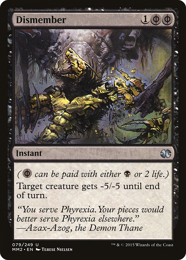 Dismember (MM2-079) - Modern Masters 2015