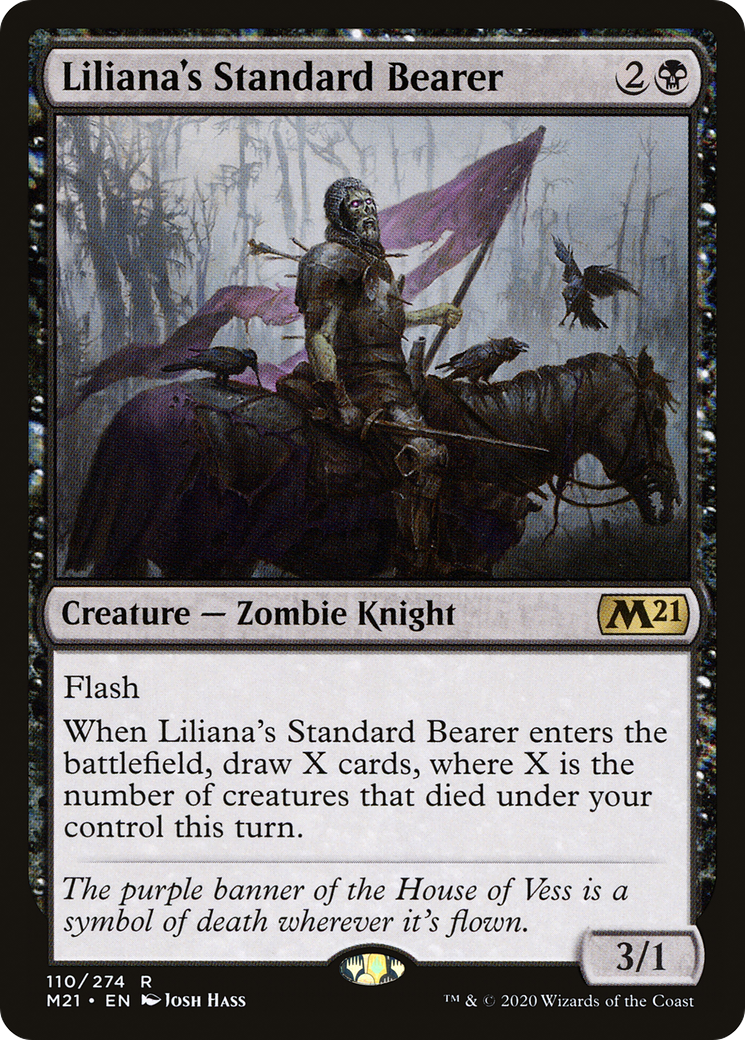 Liliana's Standard Bearer (M21-110) - Core Set 2021