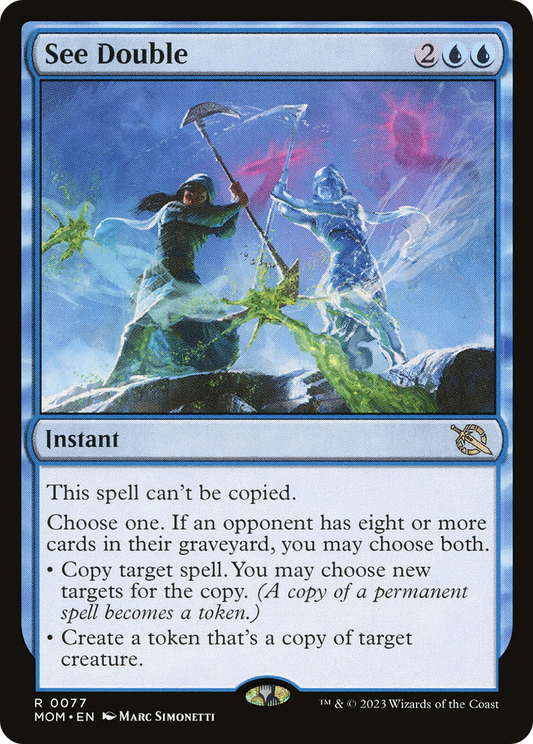 See Double (MOM-077) - March of the Machine Foil