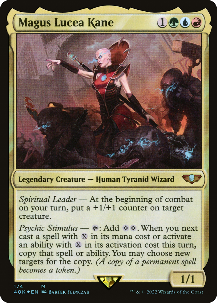 Magus Lucea Kane (40K-174) - Warhammer 40,000 Commander Foil