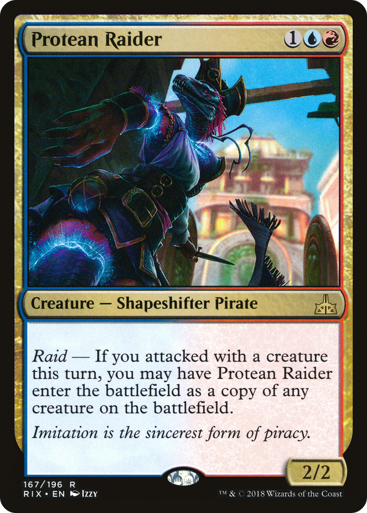 Protean Raider (RIX-167) - Rivals of Ixalan Foil