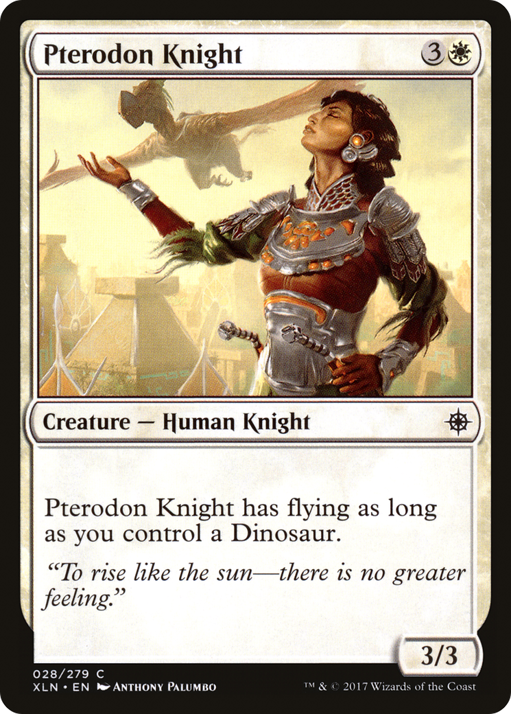 Pterodon Knight (XLN-028) - Ixalan Foil