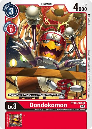 Dondokomon (BT10-007) - Xros Encounter