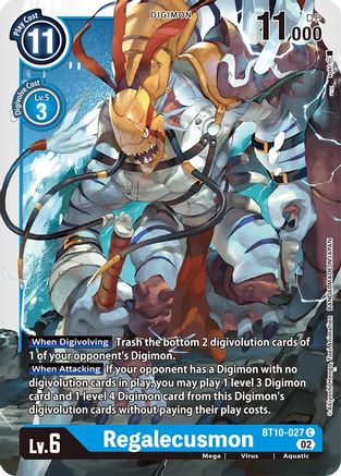 Regalecusmon (BT10-027) - Xros Encounter