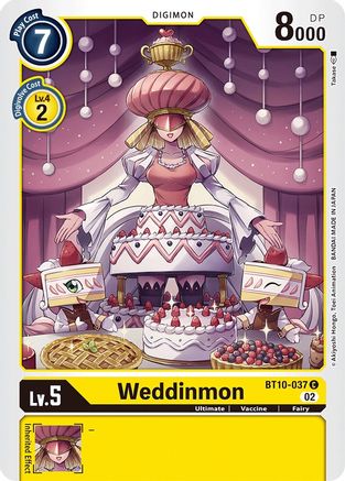 Weddinmon (BT10-037) - Xros Encounter