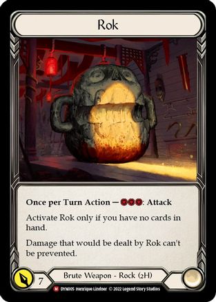 Rok (DYN005) - Dynasty Rainbow Foil
