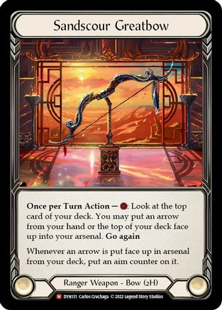 Sandscour Greatbow (DYN151) - Dynasty