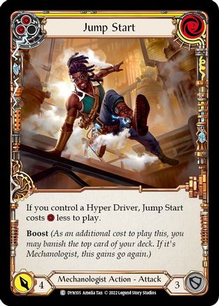 Jump Start (Yellow) (DYN105) - Dynasty