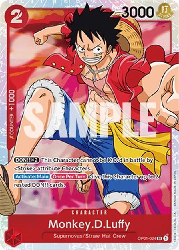 Monkey.D.Luffy (024) / Super Rare / OP01